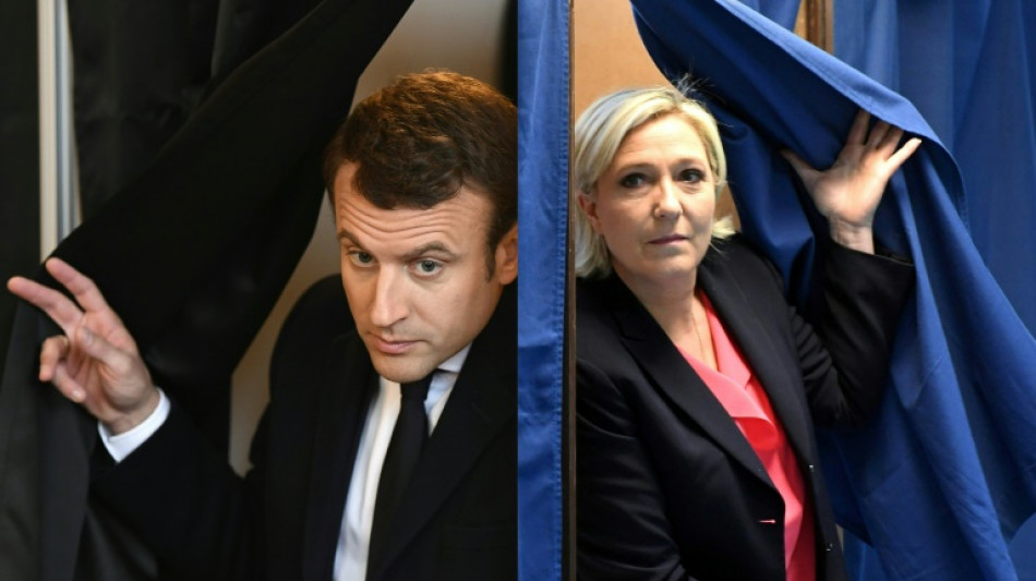 In Frankreich zeichnet sich Stichwahl von Macron und Le Pen ab