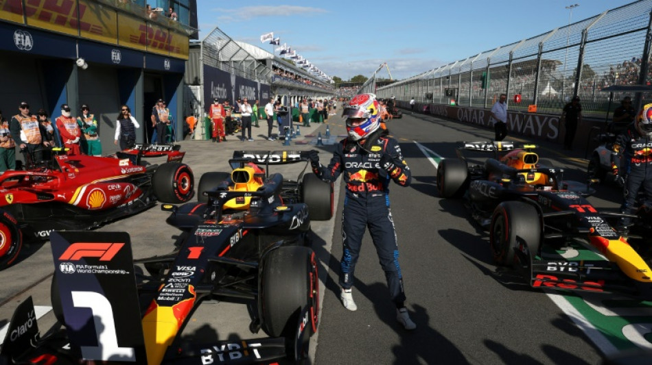 Verstappen on pole ahead of Sainz at Australian Grand Prix