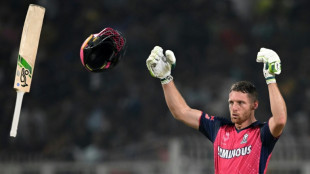 Buttler ton powers Rajasthan to record IPL chase of 224