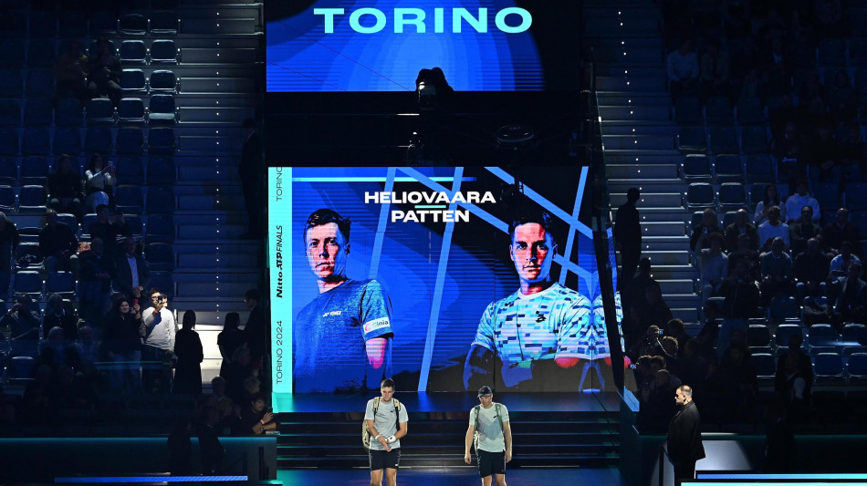 Atp Finals: in doppio Heliovaara-Patten volano in semifinale