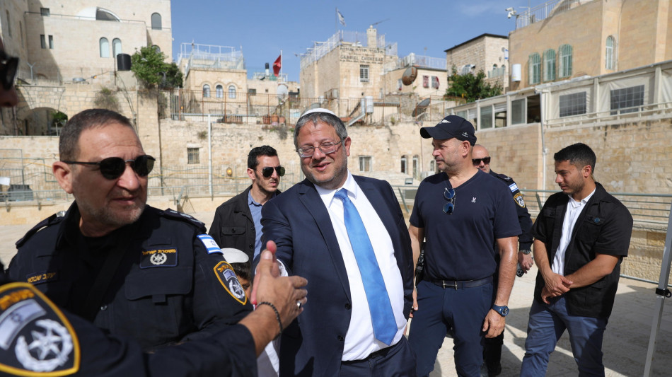 Ben Gvir, ebrei devono pregare su Spianata/Monte Tempio