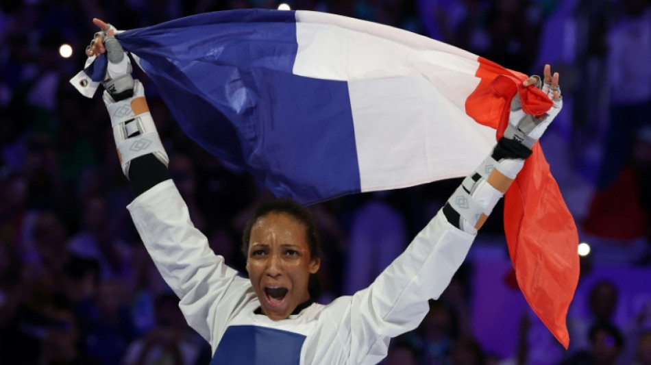 Althéa Laurin médaillée d'or en +67kg, premier titre olympique pour le taekwondo français