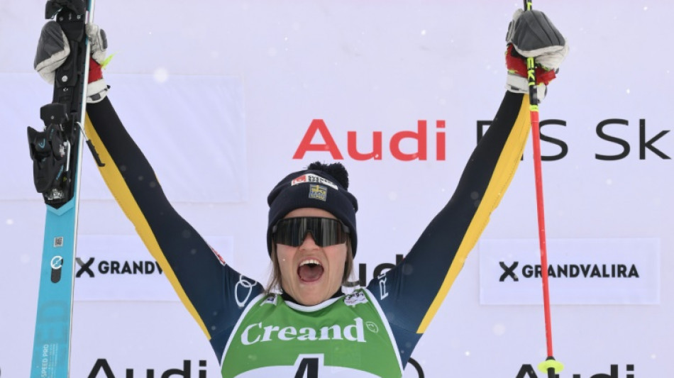 Larsson benefits from Shiffrin, Vlhova absence to win slalom