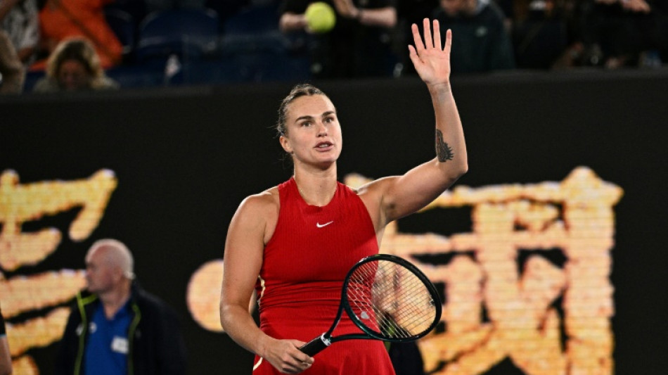 Sabalenka fires warning shot with Australian Open masterclass