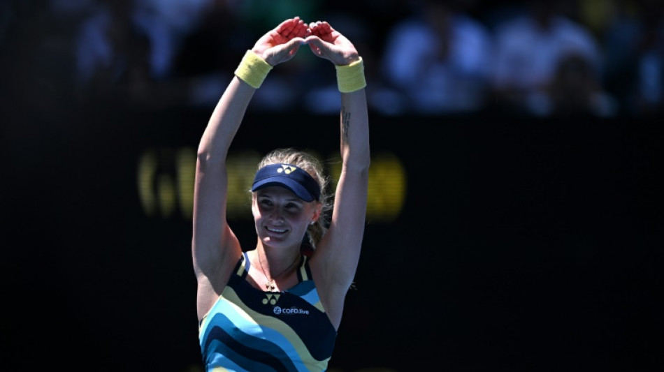 Yastremska hopes Ukraine proud of Australian Open exploits 