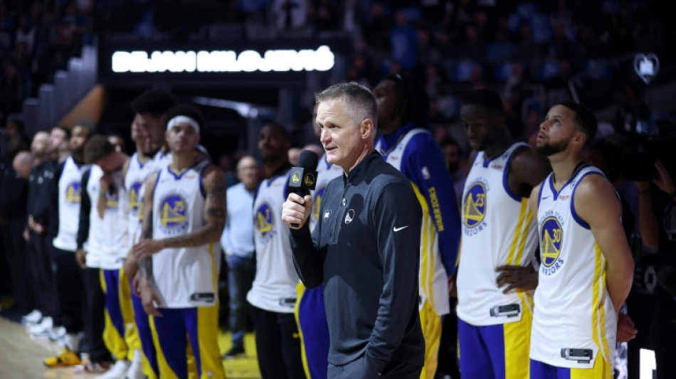 Warriors pay tribute to coach Milojevic in first game after death