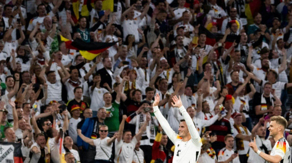 Germany toast home fans after Euro opener