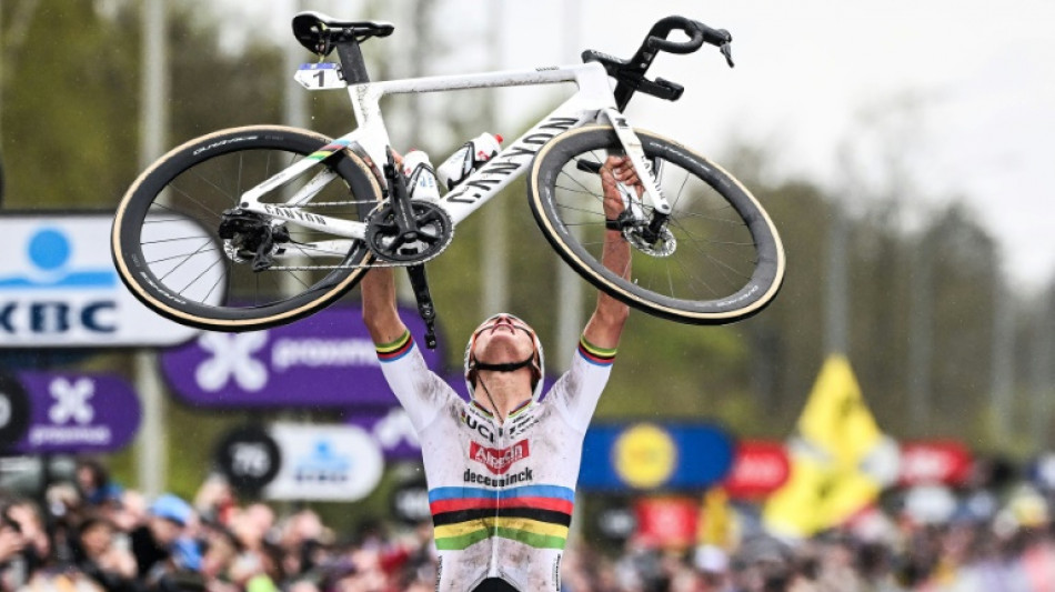 Van der Poel wins Tour of Flanders for third time 