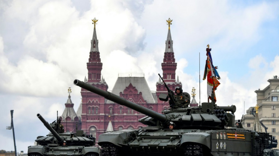 Putin defends Ukraine offensive as Russia marks Victory Day