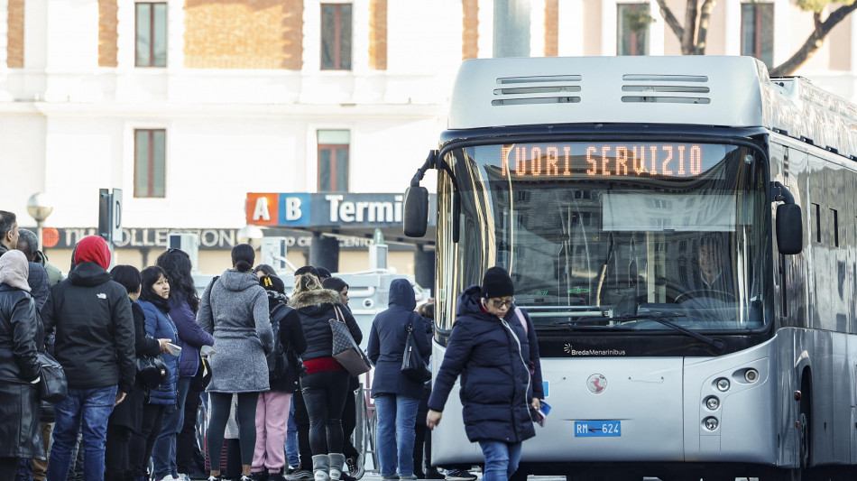 Sciopero trasporti, a Roma ferme metro A e C, in servizio la B