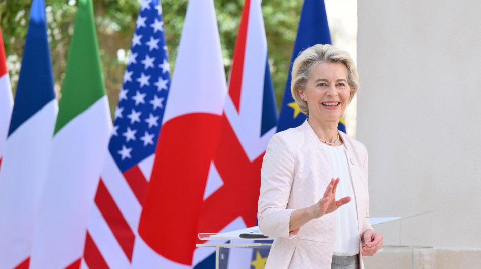 Von der Leyen, intesa G7 su asset russi è un segnale forte