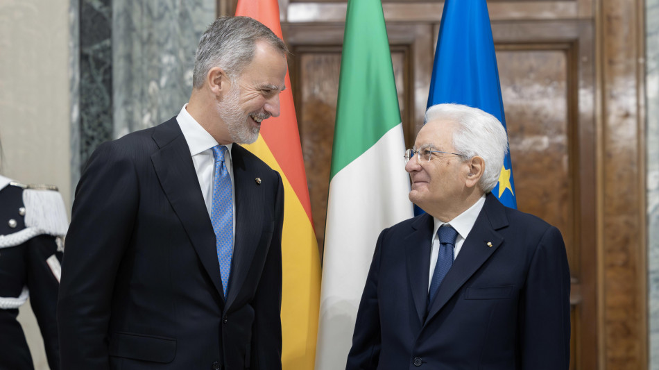 Re Felipe, Mattarella punto di riferimento per l'Italia