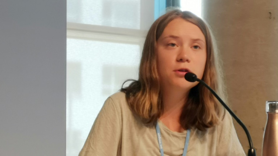 Maintenir les énergies fossiles est une "condamnation à mort", selon Greta Thunberg