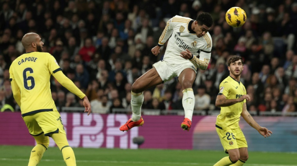 Bellingham strikes again as Madrid thrash Villarreal to lead Liga