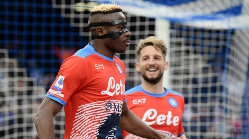 Osimhen double seals Napoli comeback to pile pressure on AC Milan