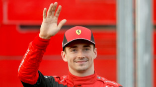 Leclerc conquers Melbourne jitters, setting sun to take pole