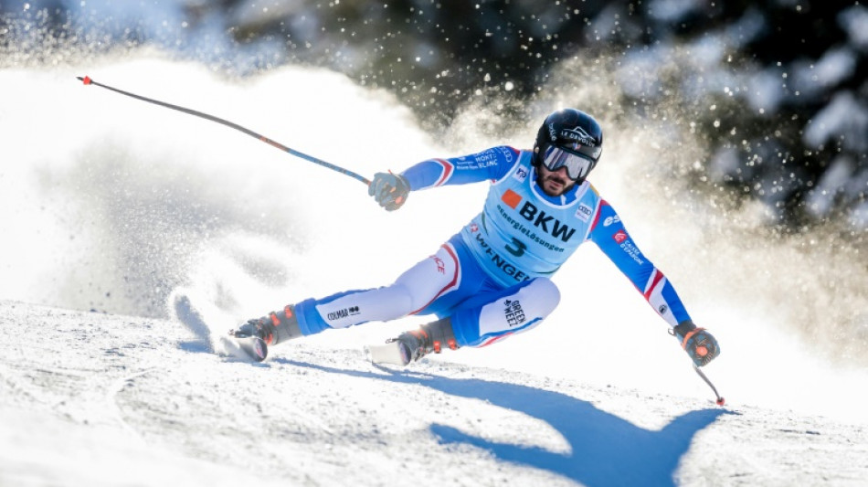 Pinturault injury overshadows Sarrazin's Wengen super-G success