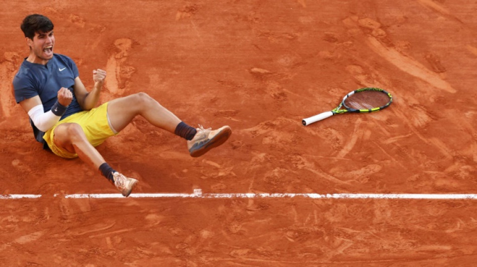 Alcaraz beats Zverev to win first French Open title