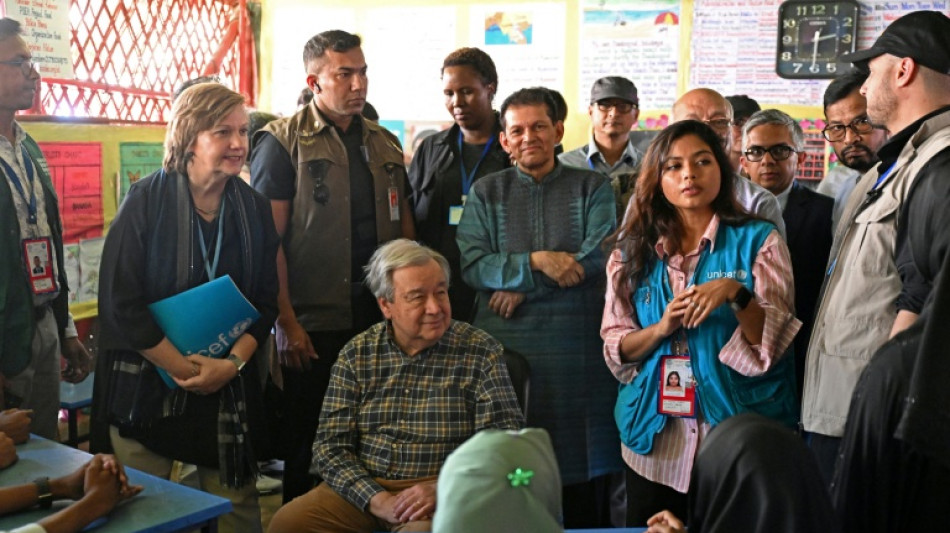 UN chief in Rohingya refugee camp solidarity visit