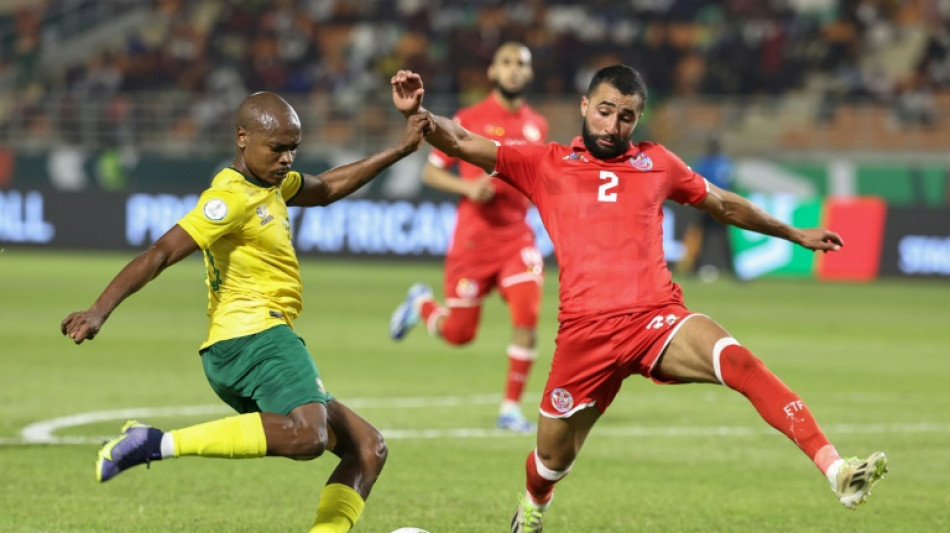 Tunisia eliminated from AFCON after draw with South Africa