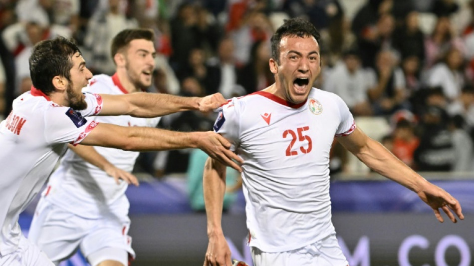 'Big dream' as debutants Tajikistan reach Asian Cup last 16