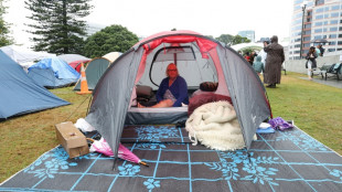 Cyclone, Barry Manilow fail to dislodge New Zealand anti-vaccine protesters