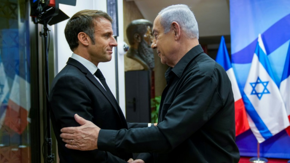 Macron propõe a Israel e Autoridade Palestina coalizão internacional contra Hamas