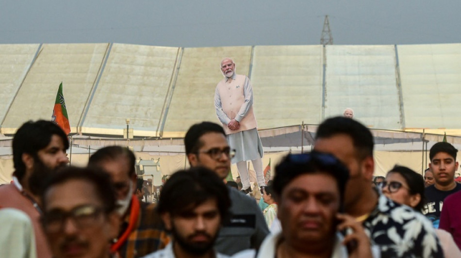 Modi's struggling rivals vote as India election resumes