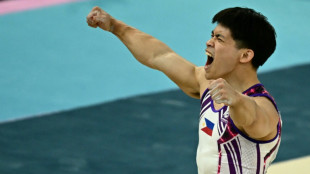 'Overwhelmed' Yulo wins historic gymnastics Olympic gold for Philippines