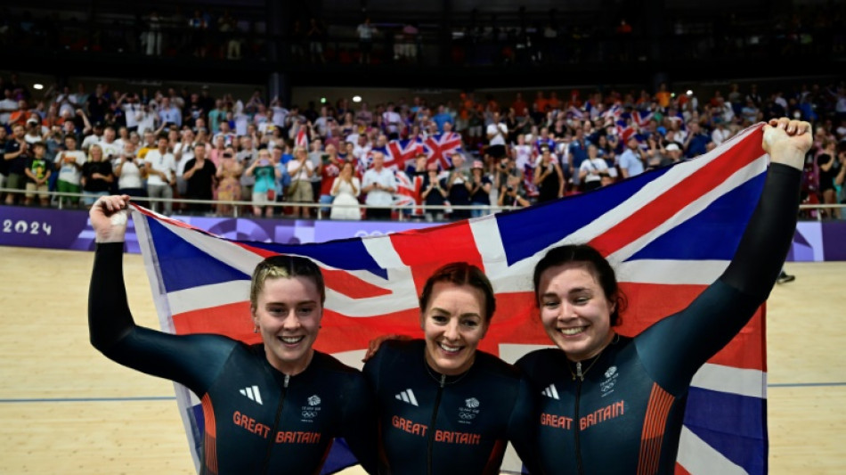 Dominant Britain smash world record on way to Olympic team sprint gold