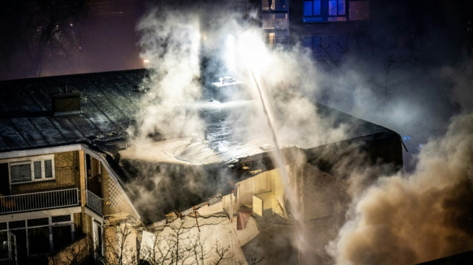 Apartment block in The Hague collapses after explosion