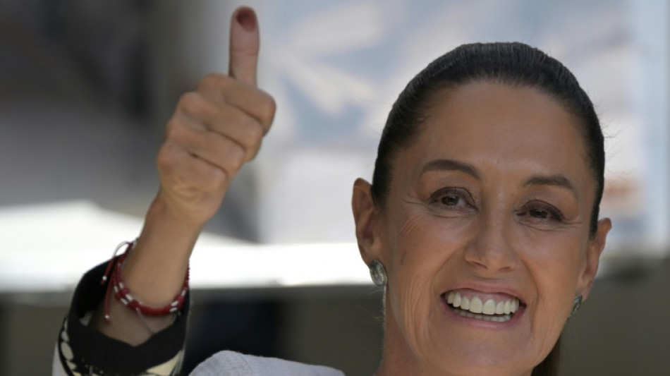 Claudia Sheinbaum set to be Mexico's first woman president: exit polls