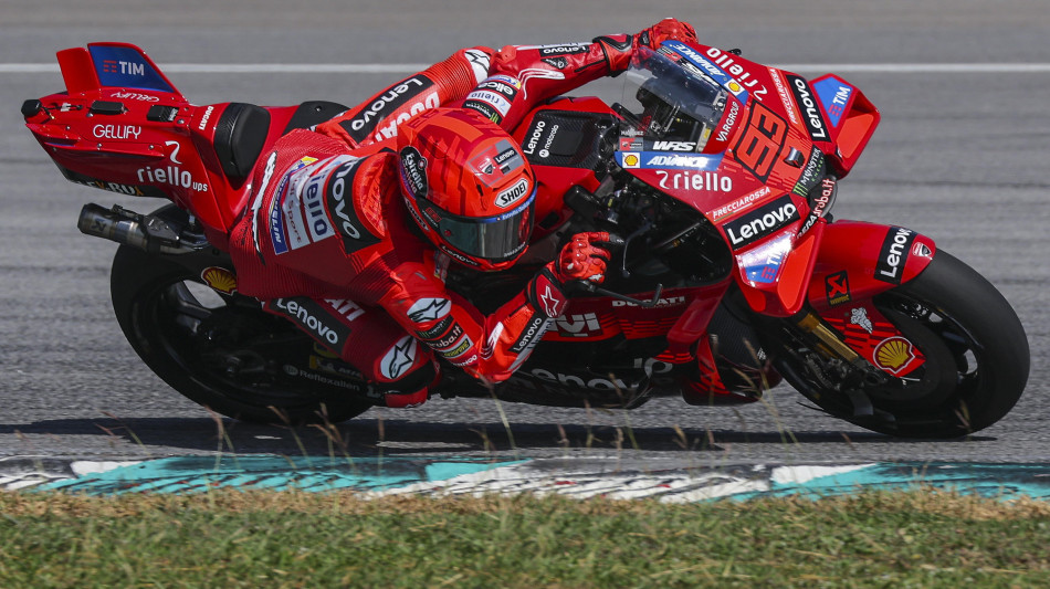 Motogp: test in Thailandia conclusi, vola la Ducati di Marquez