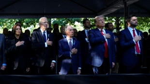 After fiery debate, Harris and Trump at 9/11 memorial