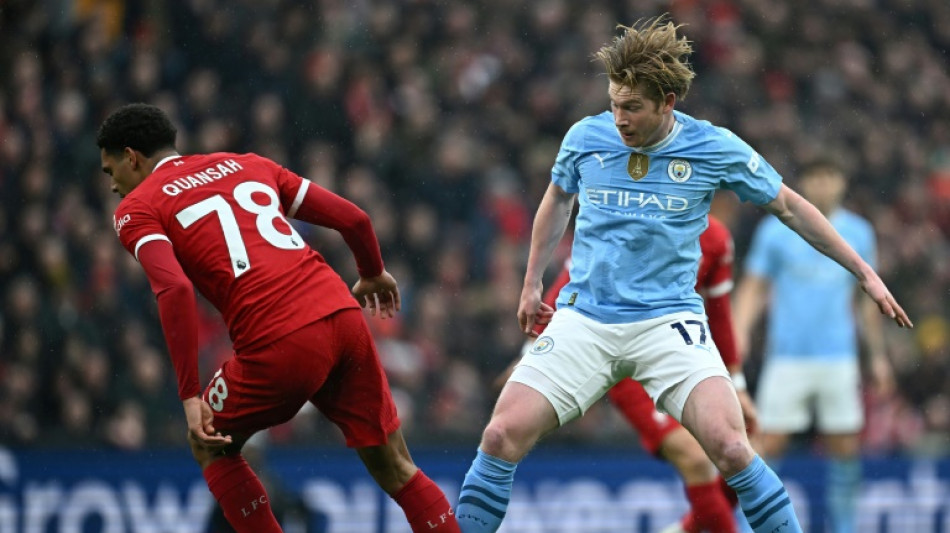 Man City's treble bid hit by De Bruyne injury blow