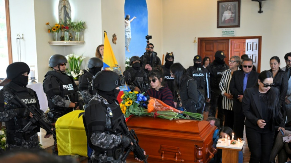 Equateur: dernier hommage au candidat à la présidentielle assassiné