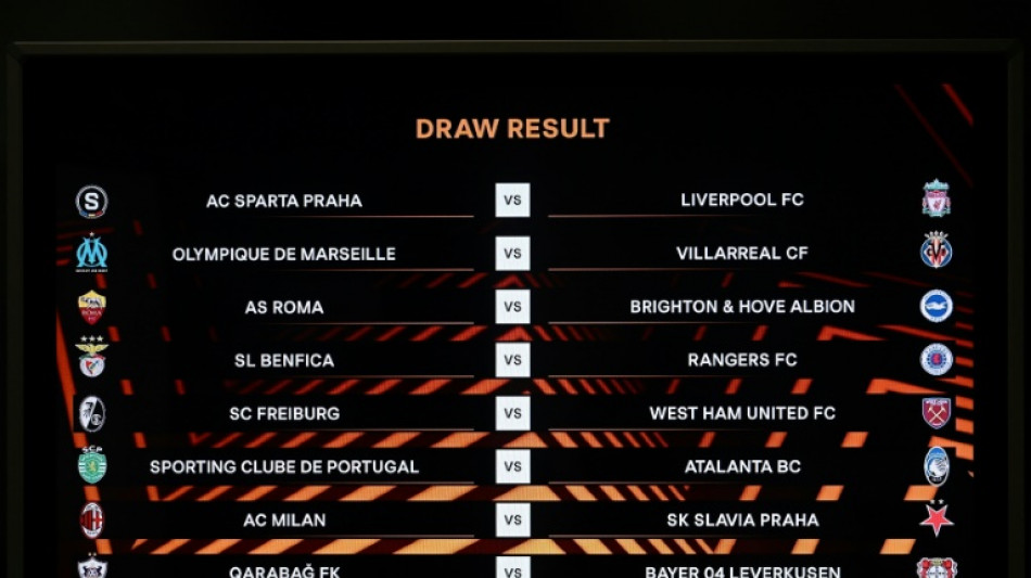 Uefa sorteia confrontos de oitavas de final da Liga Europa e da Conference