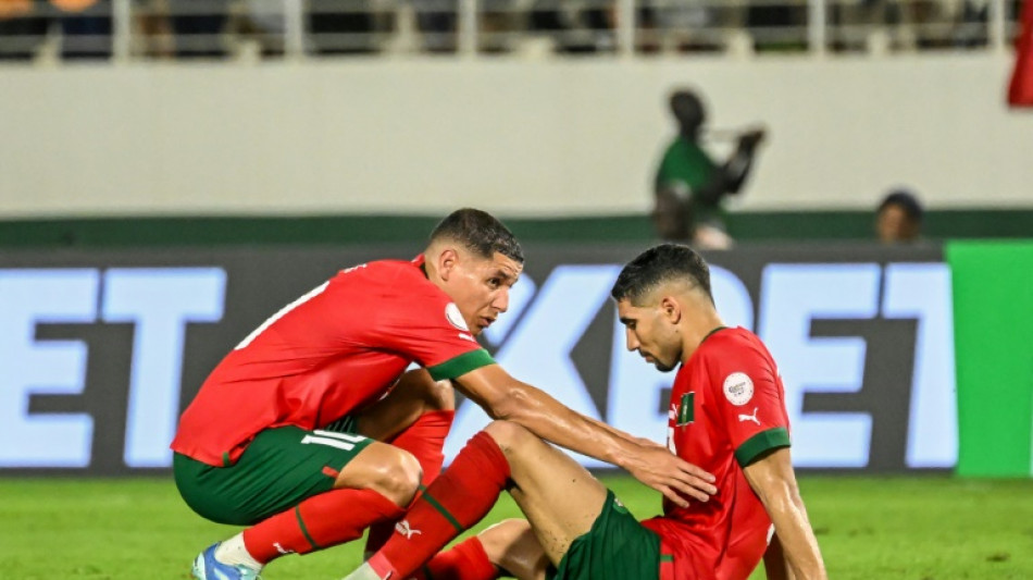 Hakimi misses penalty as South Africa knock Morocco out of Cup of Nations