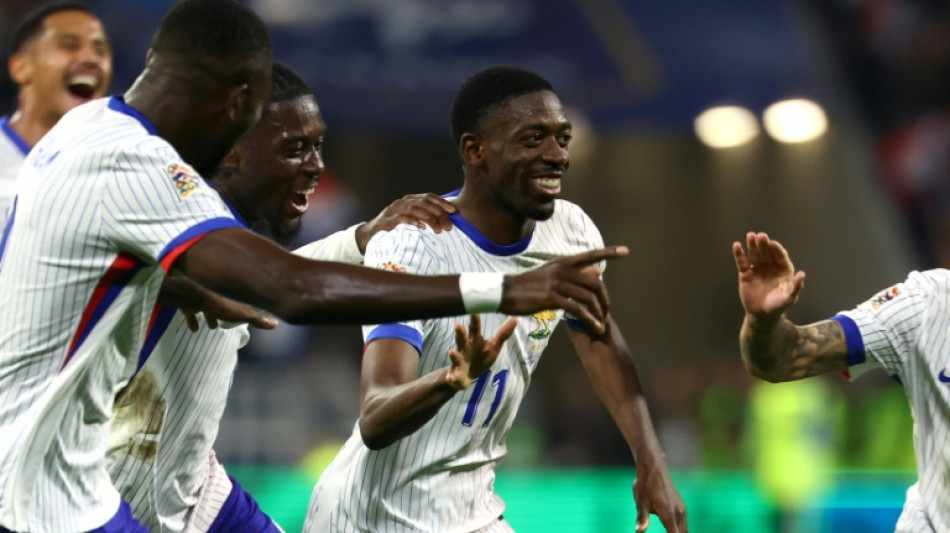 France beat Belgium with Kolo Muani and Dembele goals