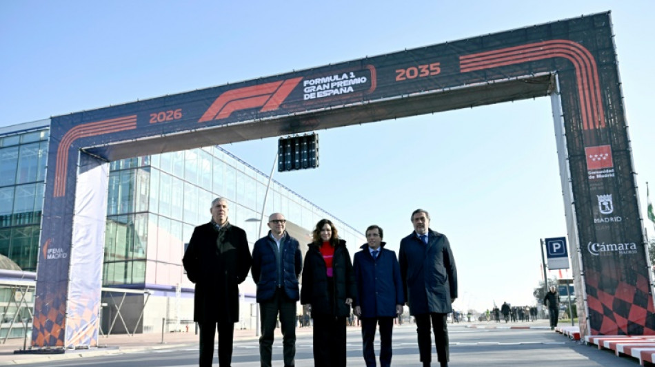 Madrid to host Spanish F1 GP from 2026