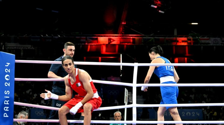 Gender row explodes after Algerian boxer's 46-second win at Olympics