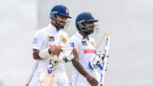 Sri Lanka celebrate 10-wicket Test win against Afghanistan