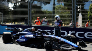 Williams down to one car for Australian GP after Albon crash