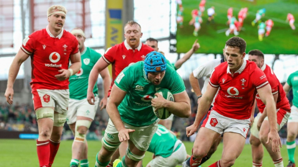 Ireland post sloppy win over Wales to remain on course for Six Nations Grand Slam