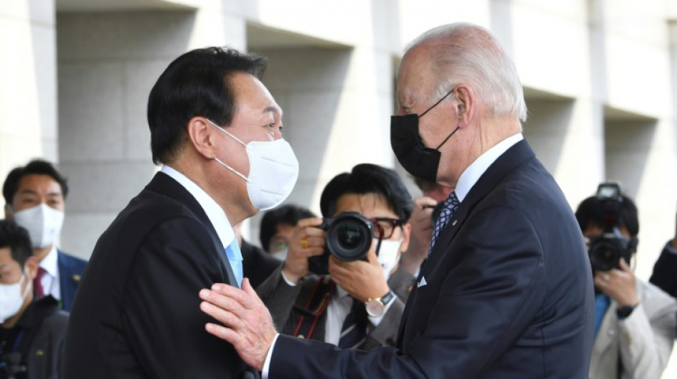 Biden, Yoon meet in shadow of North Korean nuclear sabre rattling