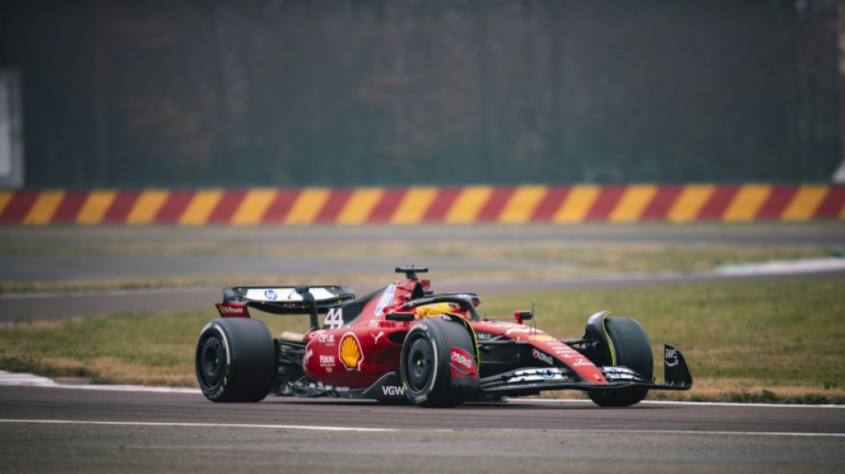 'Best feeling' as Hamilton drives first laps for Ferrari