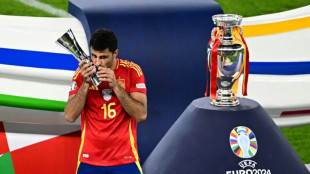 Spain's Rodri named best player of Euro 2024