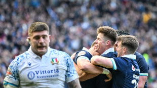 Jones hat-trick secures Scots opening Six Nations win over Italy