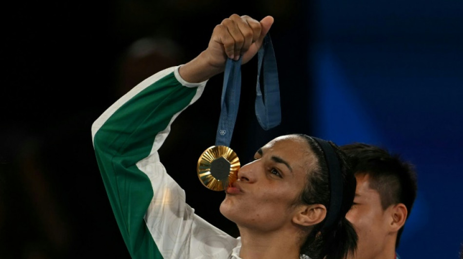 Hometown of Algeria boxer in gender row erupts in joy after Olympic win