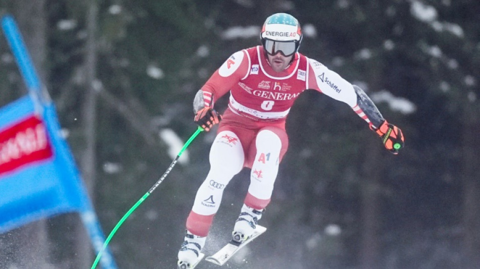 Kriechmayr wins shortened super-G as Odermatt closes on title